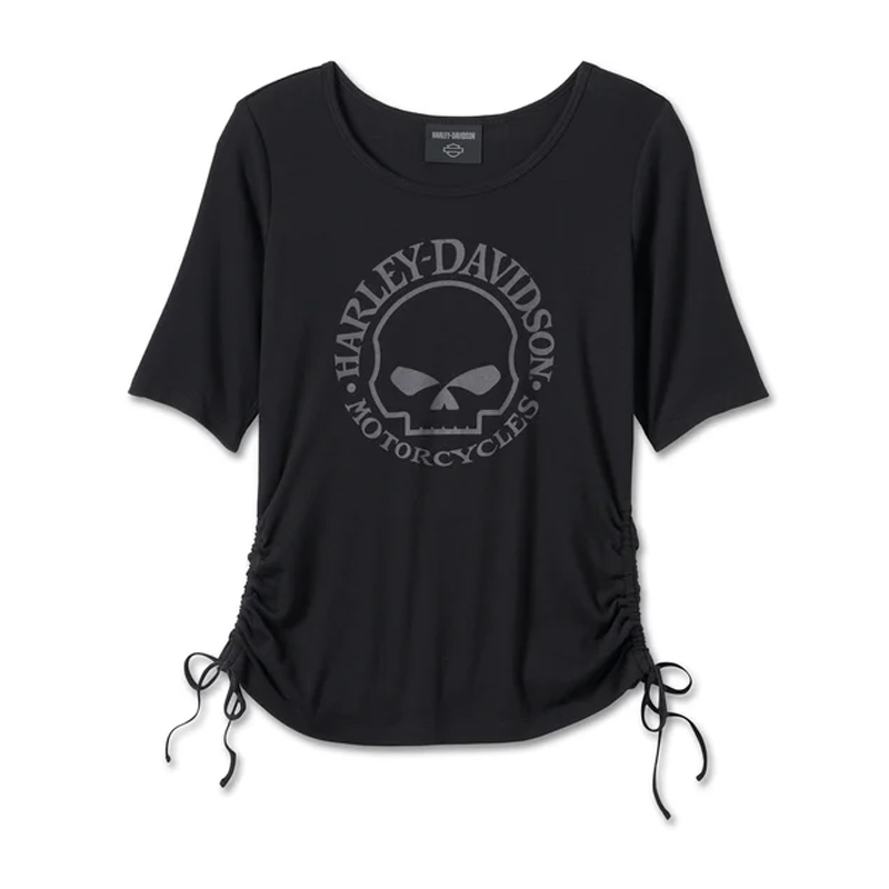 Women's Willie G Skull Tie Knit Top