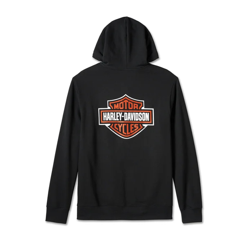 Men's Bar & Shield Zip-Up Hoodie