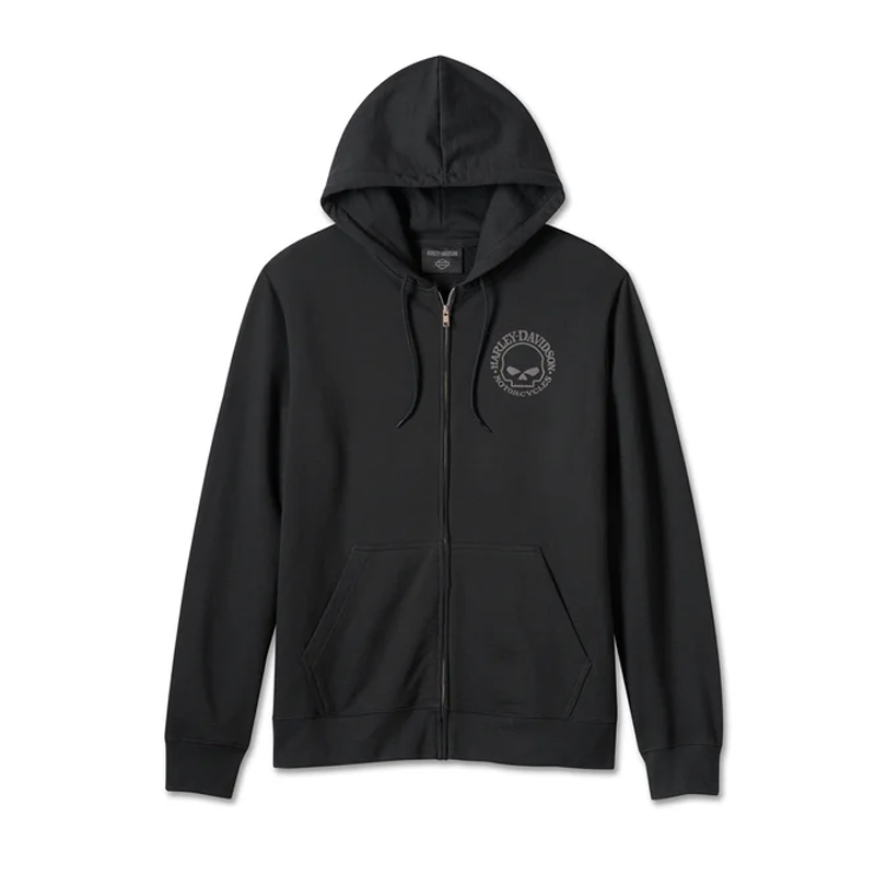 Men's Willie G Skull Zip-Up Hoodie