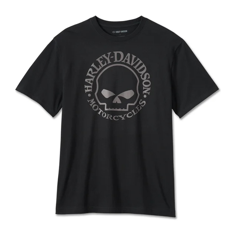 Men's Willie G Skull Tee - Black