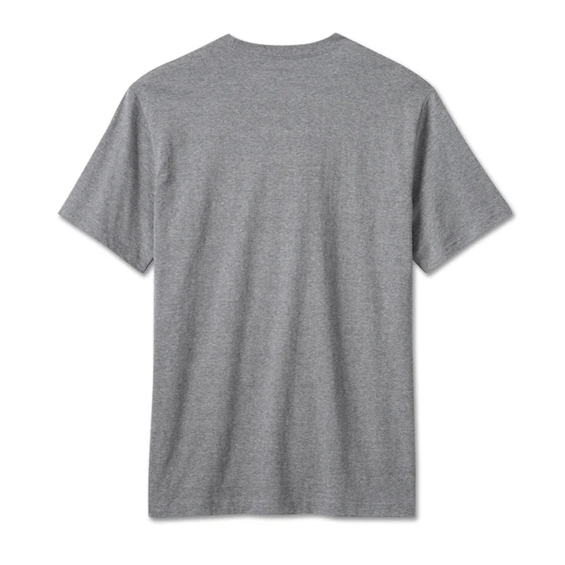 Men's Willie G Skull Tee - Medium Heather Grey