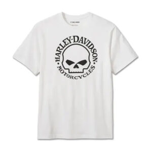 Men's Willie G Skull Tee - White