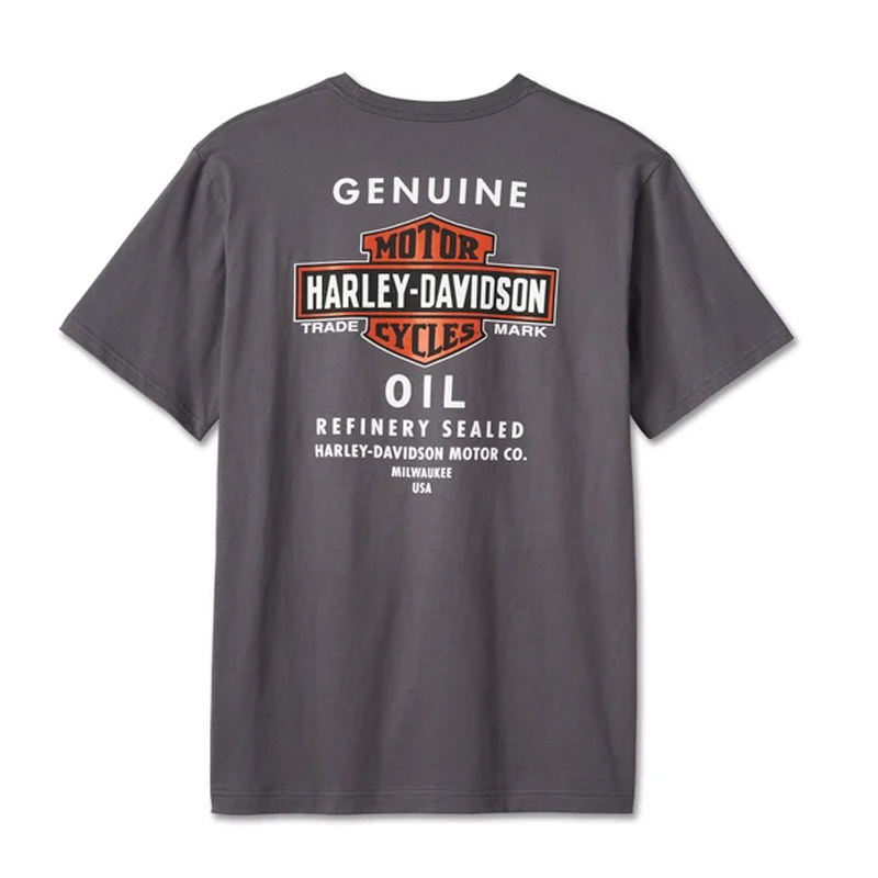 Men's Oil Can Tee - Blackened Pearl