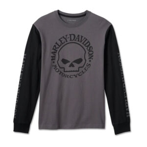 Men's Willie G Skull Long Sleeve Tee