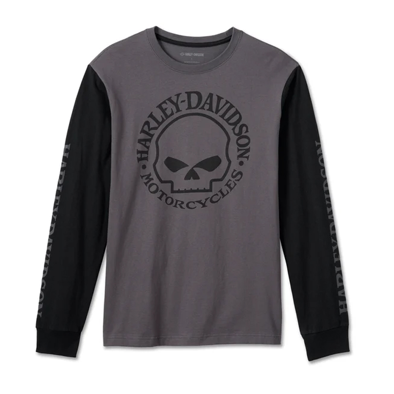 Men's Willie G Skull Long Sleeve Tee