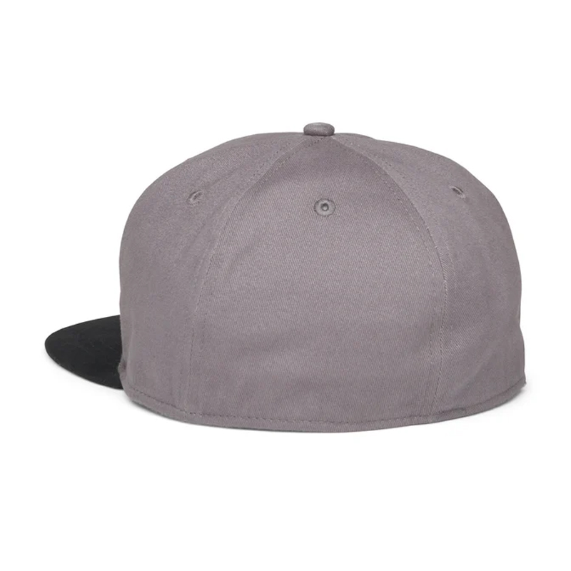 Men's Bar & Shield Logo Fitted Baseball Cap - Gray
