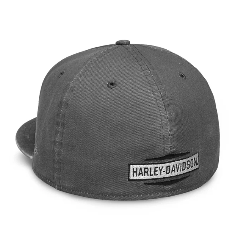 Men's Raw Edge Patch 59FIFTY Baseball Cap, Gray
