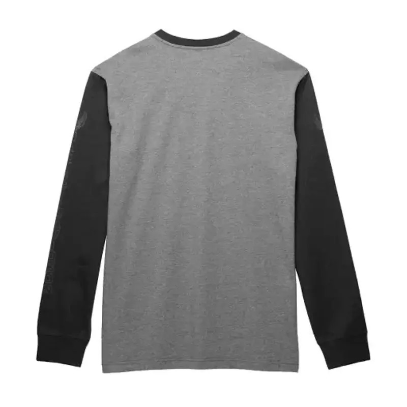 Men's Bar & Shield Colorblock Tee - Colorblocked - Heather Grey