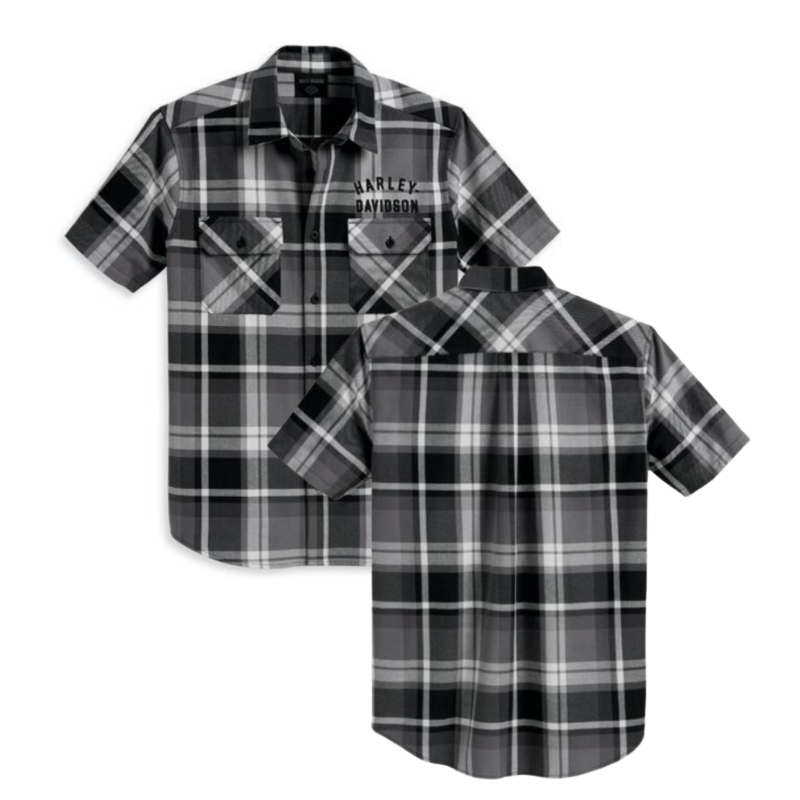 Men’s Staple Plaid Shirt – Neutral Plaid