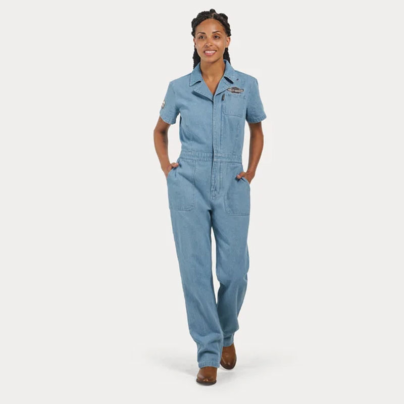 Women's Industrial Denim Coverall