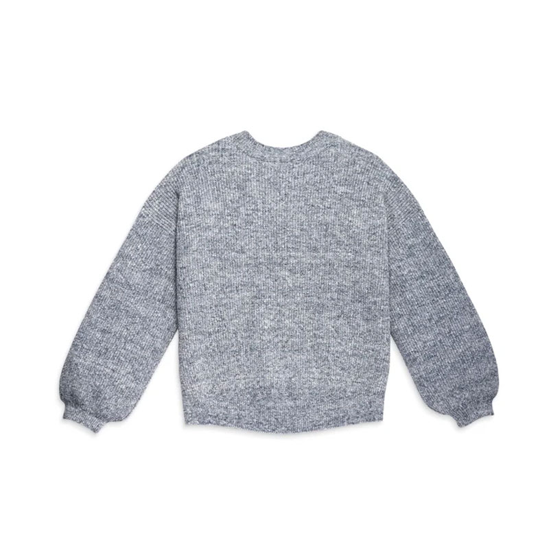 Women's Craftsmanship Sweater - Dusty Blue Marl