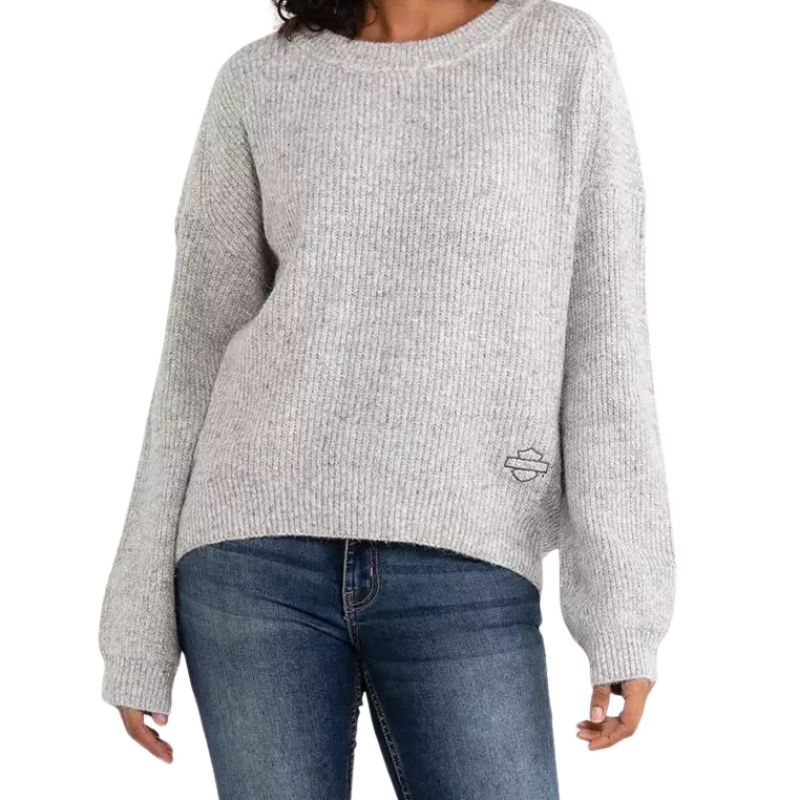 Women’s Craftsmanship Sweater - Light Grey Marl