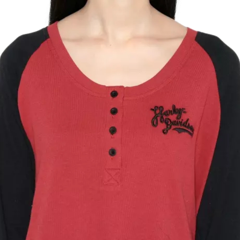 Women’s Timeless Silver Wing Henley