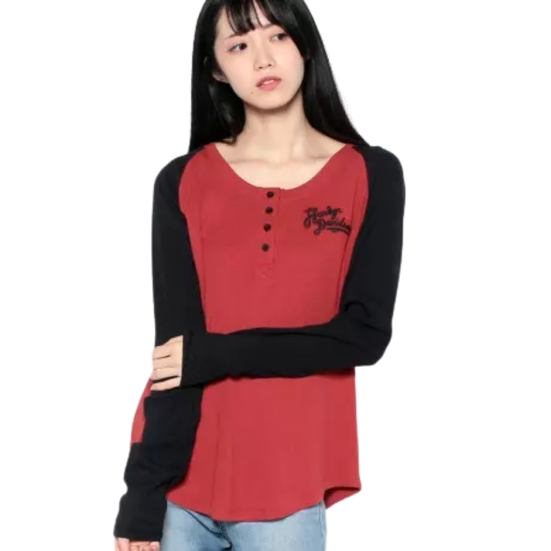 Women’s Timeless Silver Wing Henley