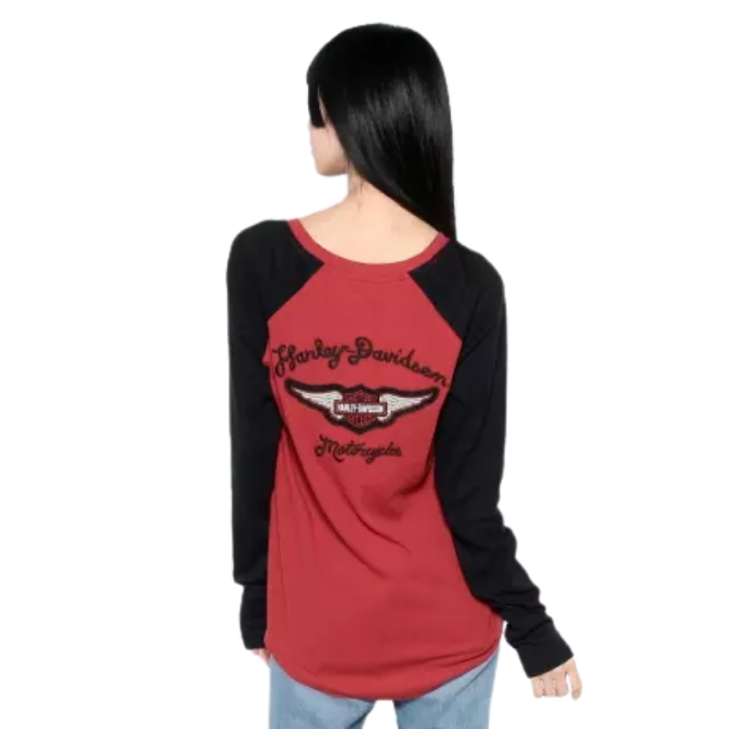 Women’s Timeless Silver Wing Henley