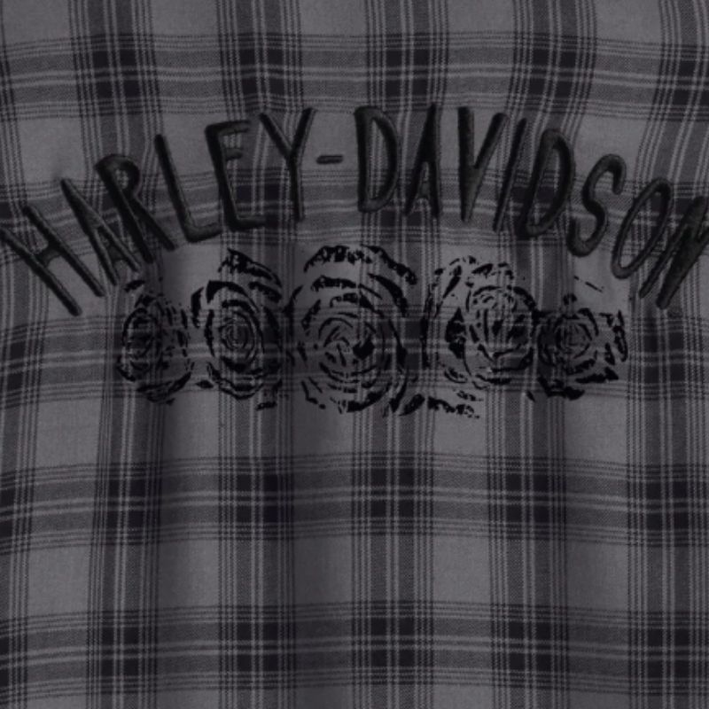 Women's Classic Enchanted Shirt - YD Plaid - Blackened Pearl
