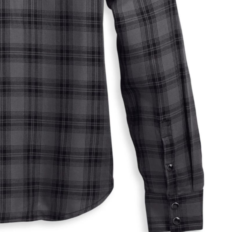 Women's Classic Enchanted Shirt - YD Plaid - Blackened Pearl