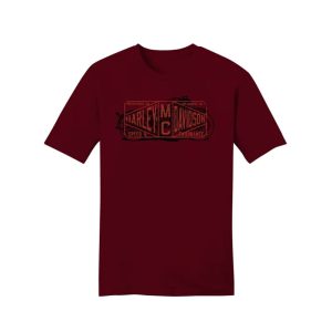 Men's Road Warrior Tee Merlot
