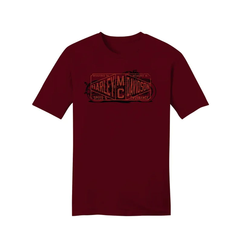 Men's Road Warrior Tee Merlot