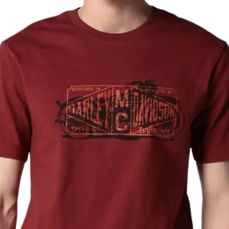Men's Road Warrior Tee Merlot
