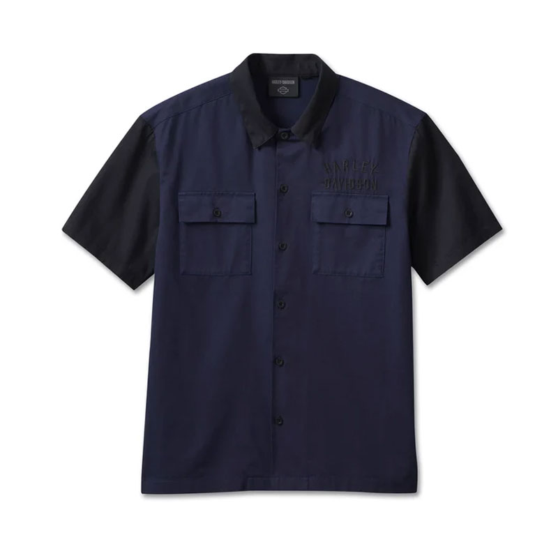 Men's Staple Colorblock Shirt - Peacoat