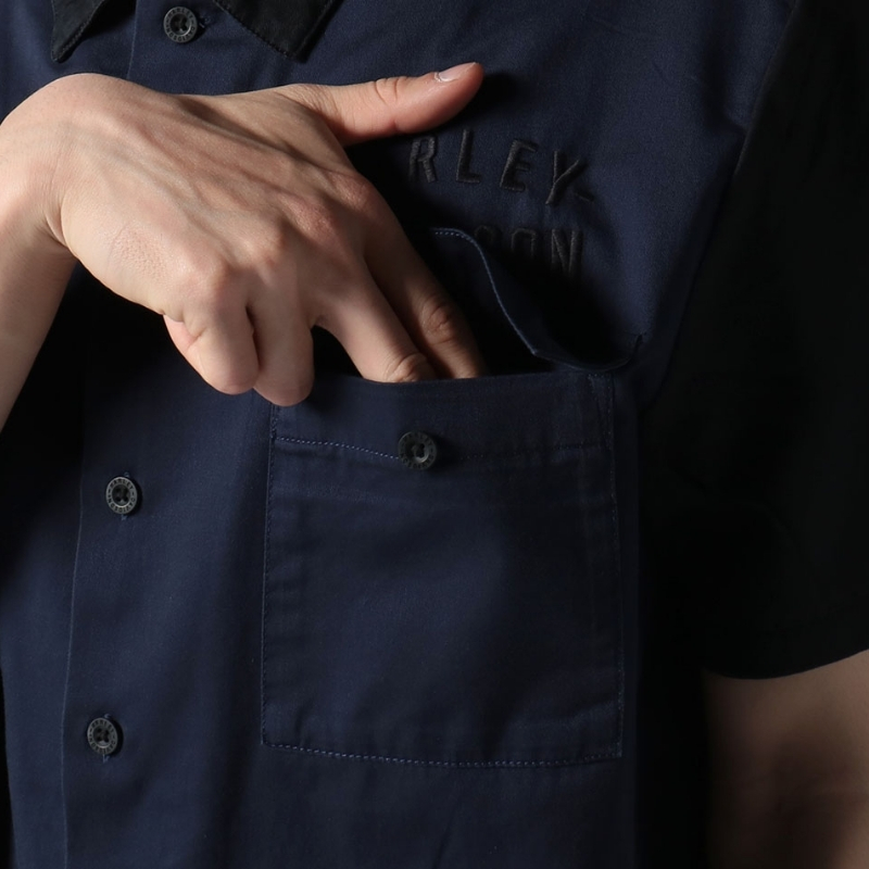 Men's Staple Colorblock Shirt - Peacoat