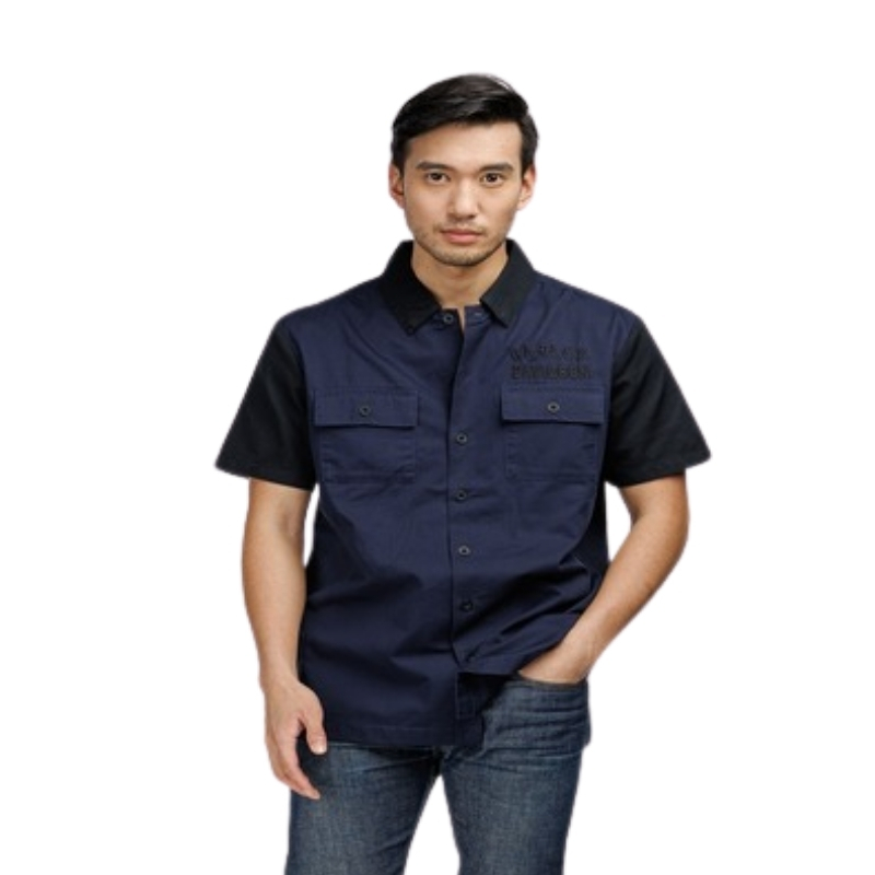Men's Staple Colorblock Shirt - Peacoat