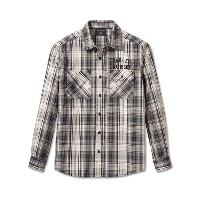Men's Staple Performance Shirt - Black Plaid