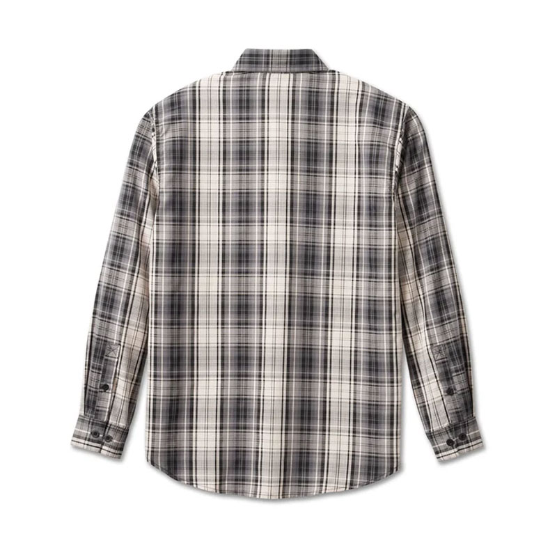 Men's Staple Performance Shirt - Black Plaid