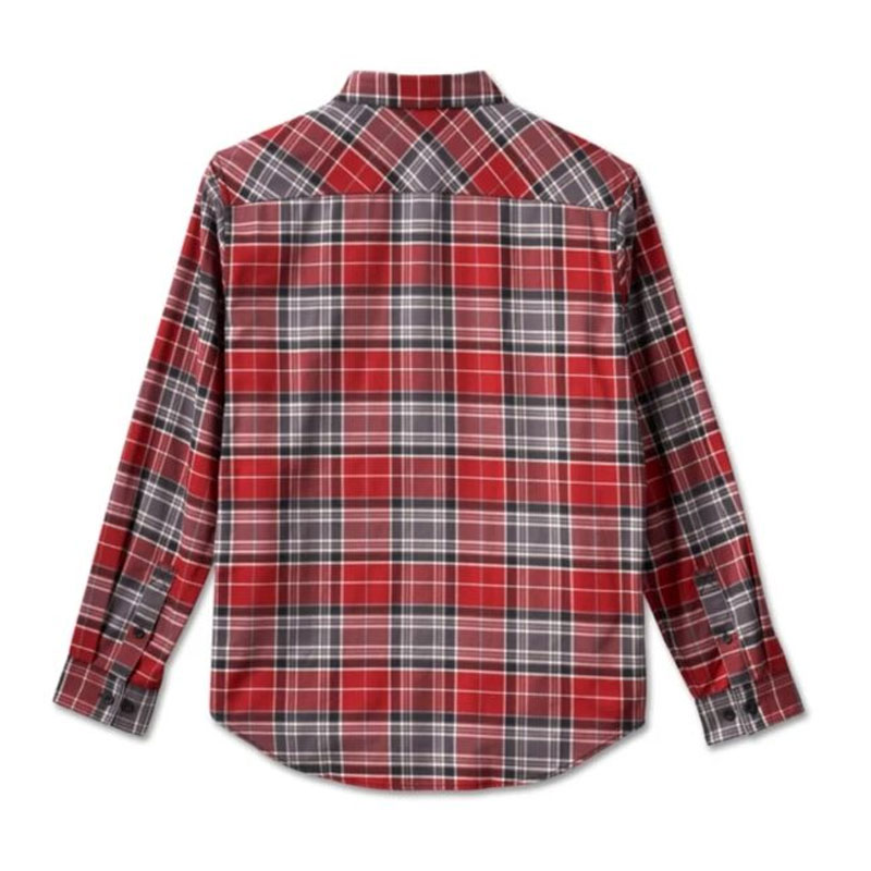 Men’s 120th Anniversary Plaid Shirt – Red Plaid