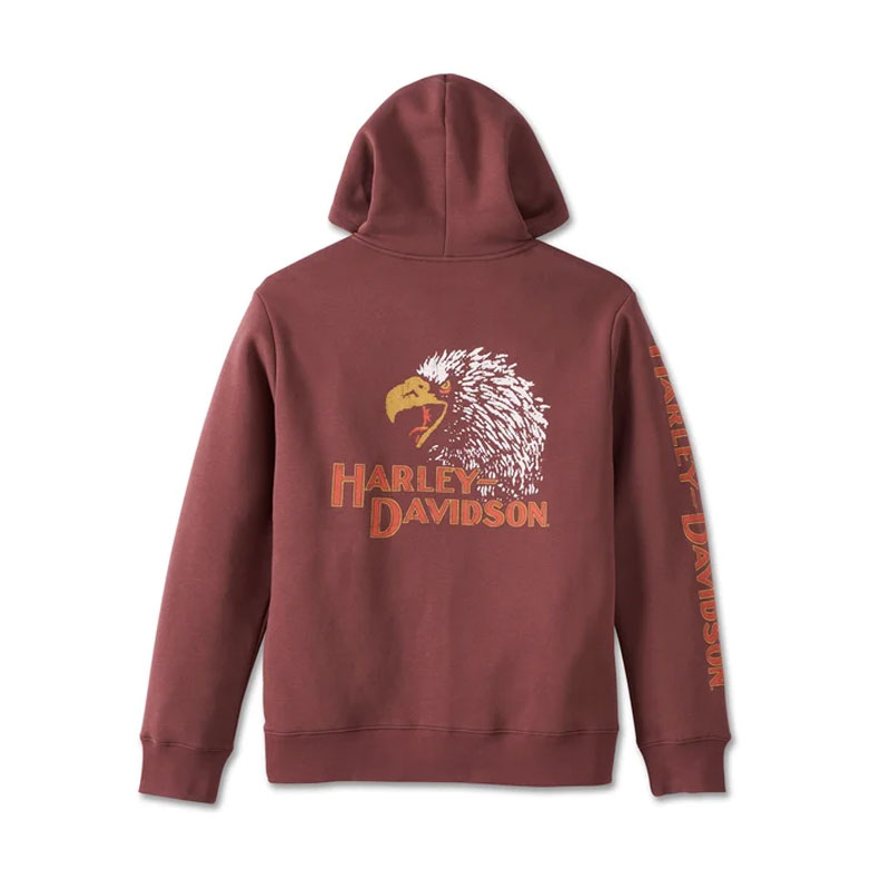 Men's Classic Eagle Zip-Up Hoodie