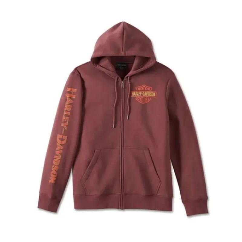 Men's Classic Eagle Zip-Up Hoodie