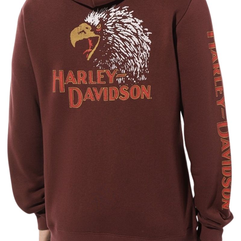 Men's Classic Eagle Zip-Up Hoodie