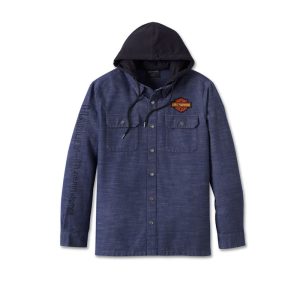 Men's Whiplash Hooded Shirt