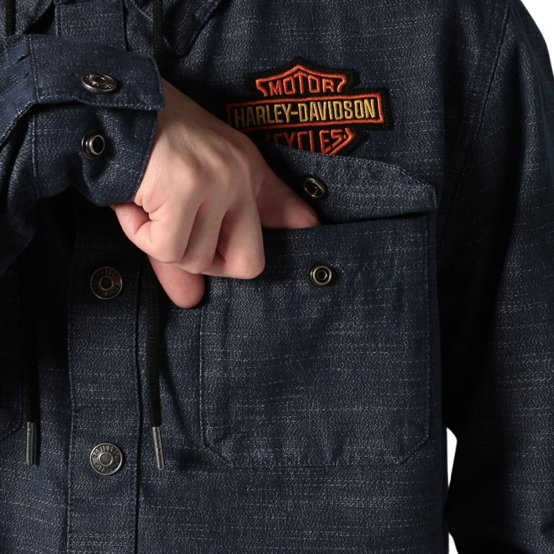 Men's Whiplash Hooded Shirt