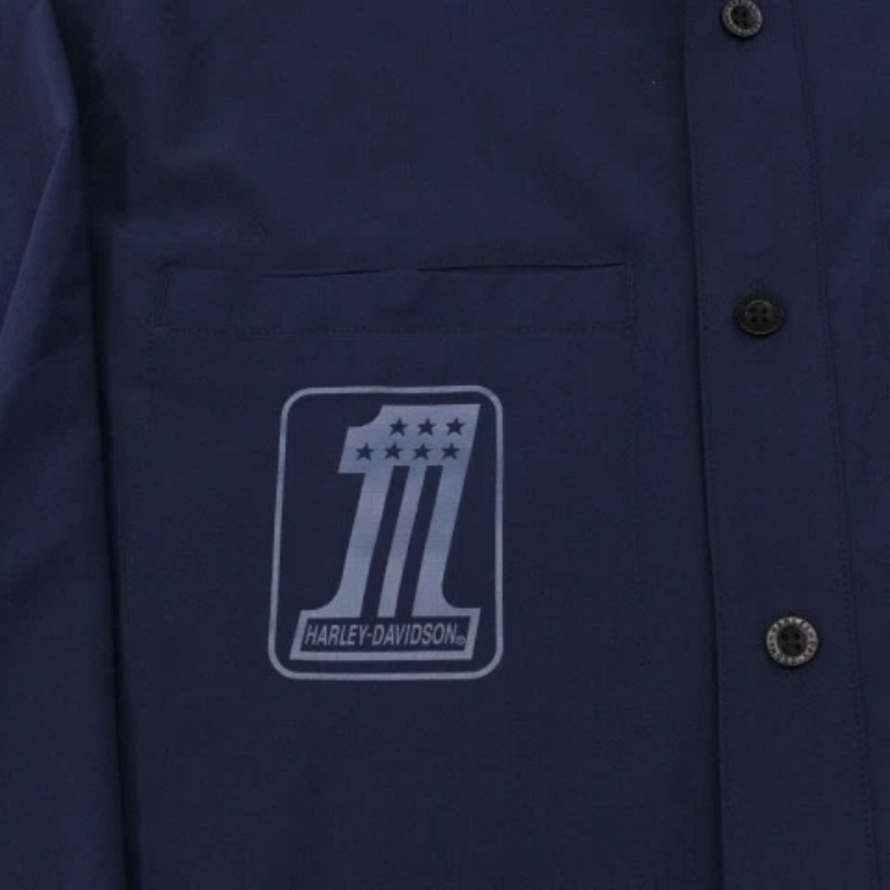 Men's #1 Performance Vented Shirt - Peacoat