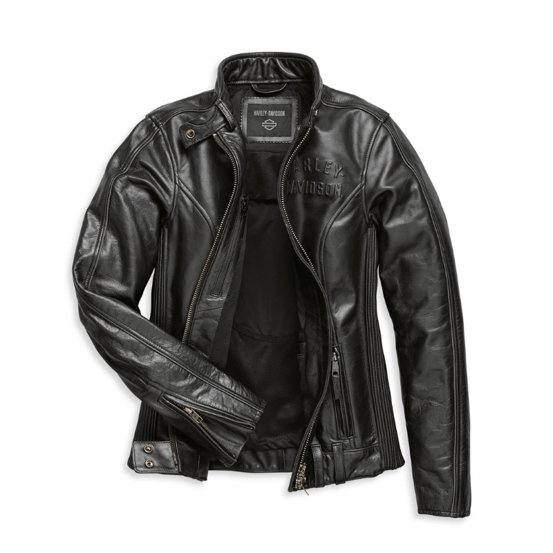 Women's Enodia Leather Riding Jacket