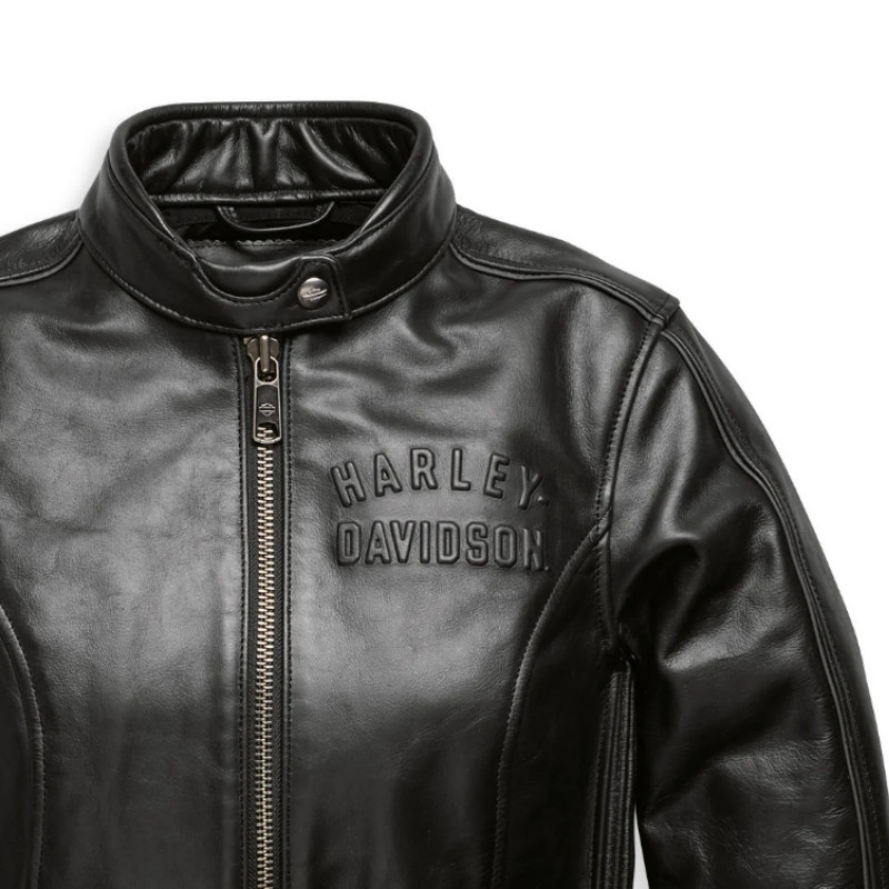 Women's Enodia Leather Riding Jacket