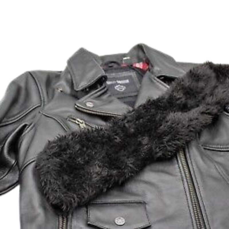 Women's Black Leather Maverick Jacket
