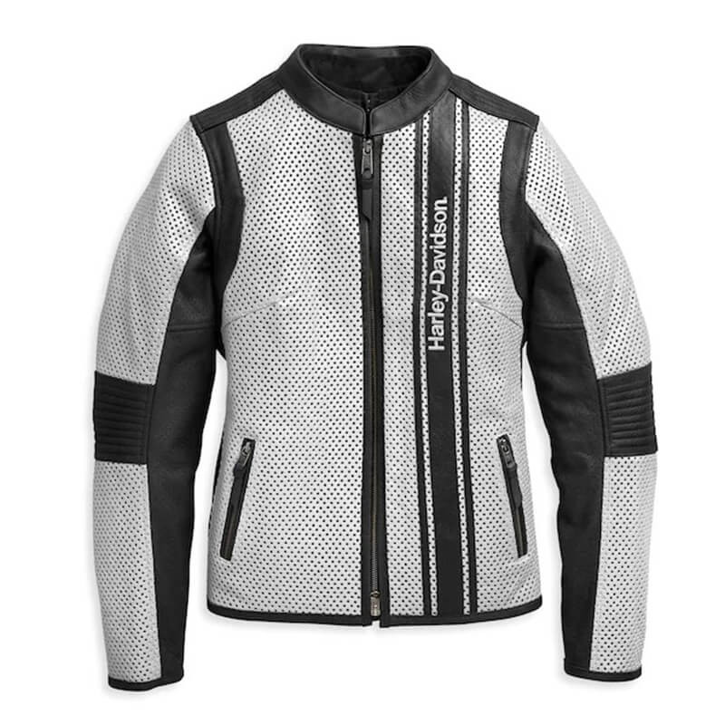 Women’s Hideaway Perforated Leather Jacket
