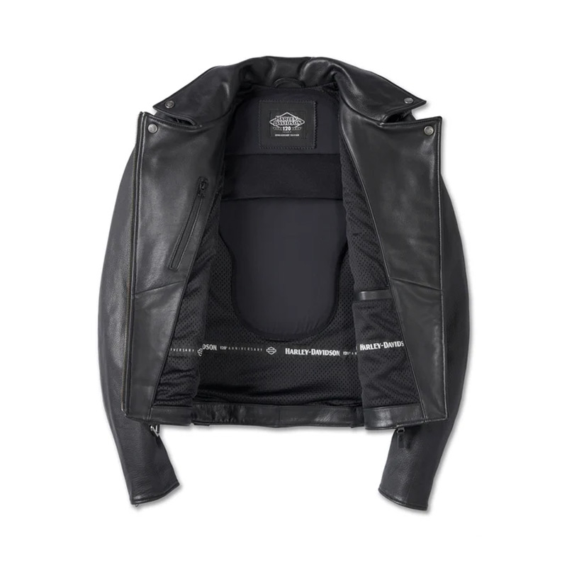 Women's 120th Anniversary Cycle Queen Leather Biker Jacket
