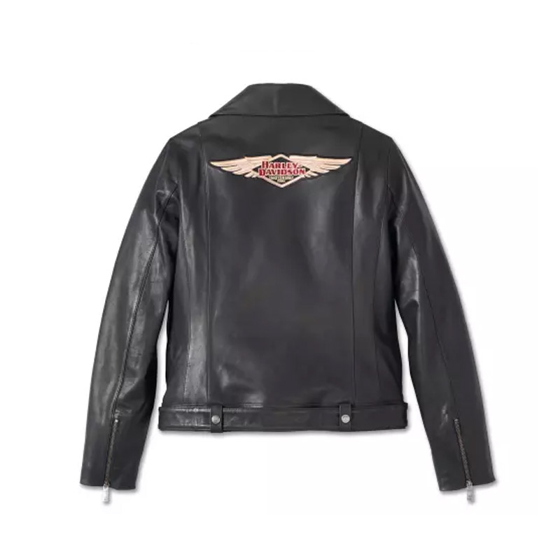 Women's 120th Anniversary D-Pocket Biker Leather Jacket