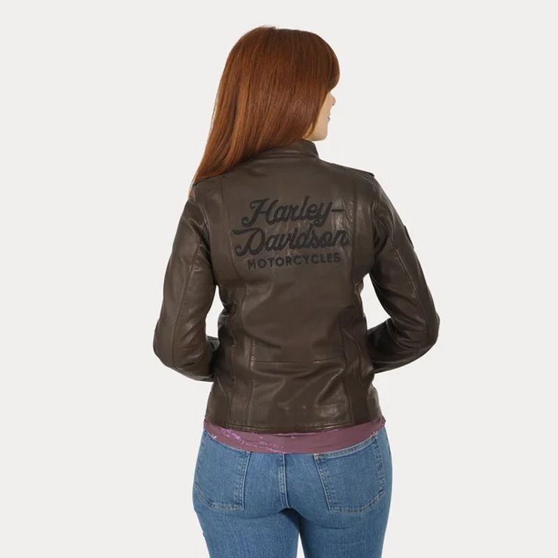 Women's Vintage Spirit Leather Jacket