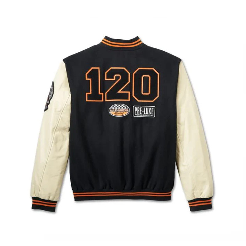 Harley Davidson Varsity 120th Anniversary Men's Jacket