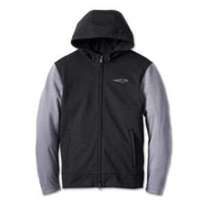 Men's 120th Anniversary Deflector Riding Fleece - Black & Quiet Shade