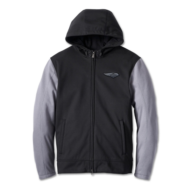 Men's 120th Anniversary Deflector Riding Fleece - Black & Quiet Shade