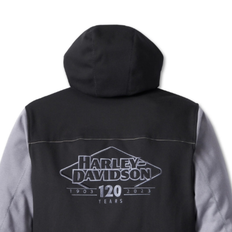 Men's 120th Anniversary Deflector Riding Fleece - Black & Quiet Shade
