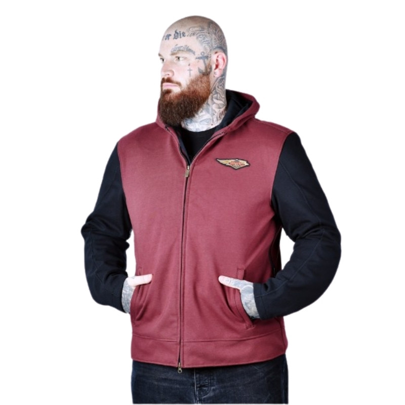 Men's 120th Anniversary Deflector Riding Fleece - Rum Raisin & Black