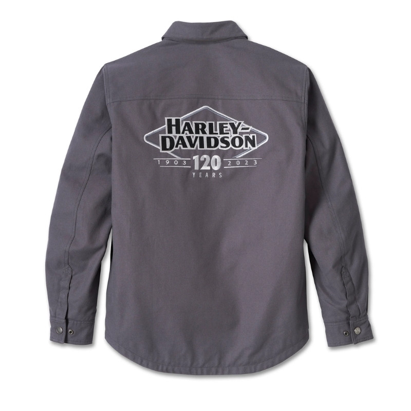 Men's 120th Anniversary Operative Riding Shirt Jacket - Blackened Pearl