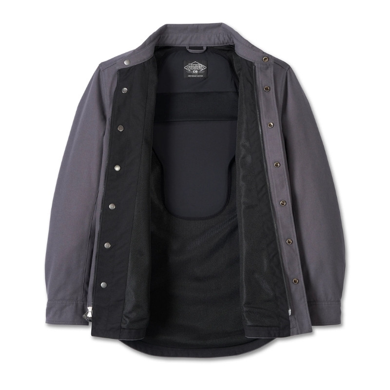 Men's 120th Anniversary Operative Riding Shirt Jacket - Blackened Pearl